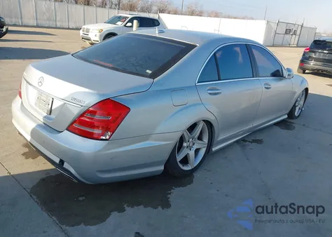 2010 Mercedes-Benz S 400 Hybrid z USA, uszkodzony, nr VIN WDDNG9FB7AA303101